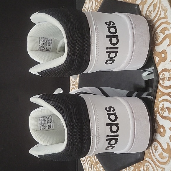 Adidas| Hoops 2.0 Mens Mid Basketball Sneakers Size 10 - Picture 5 of 10